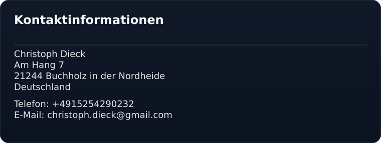Kontaktinformationen (Bild)